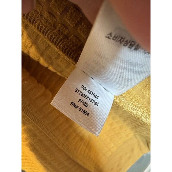 Patagonia Men's Sz Small R-1 Techface Jacket. Pufferfish Gold New - Picture 8 of 8